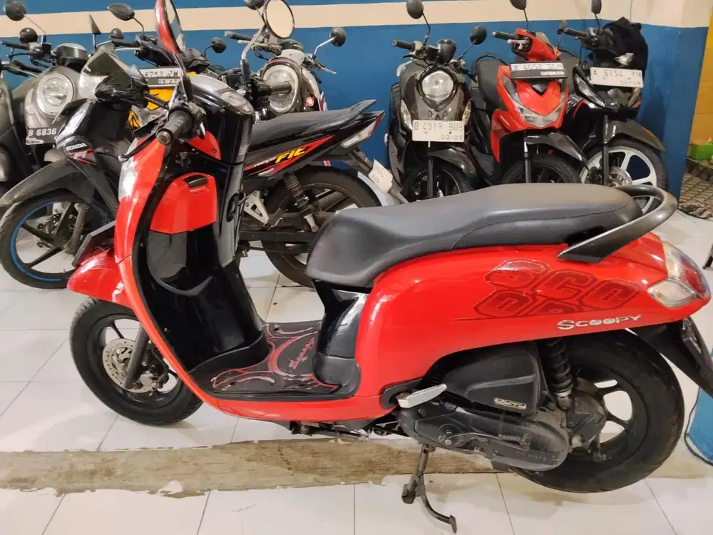 (A) HONDA SCOOPY STAYLIST 2017 PAJAK ON PANJANG