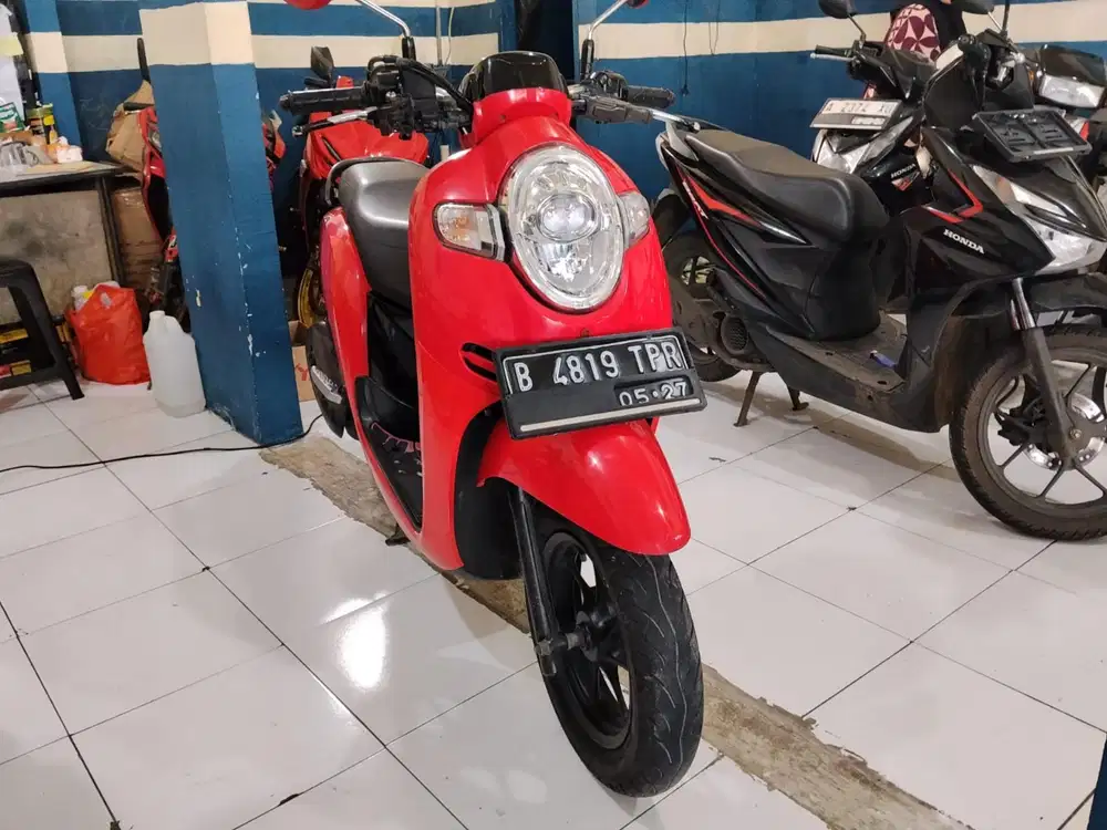 (A) HONDA SCOOPY STAYLIST 2017 PAJAK ON PANJANG