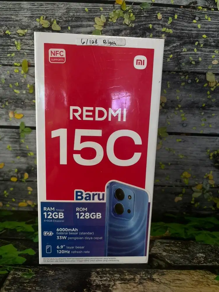 REDMI 15C Original | Mulus | Siap Pakai