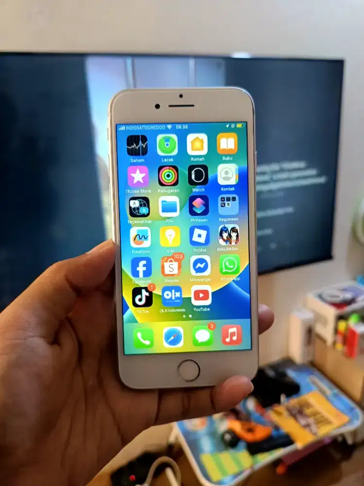 iPhone 8 64GB White Lengkap