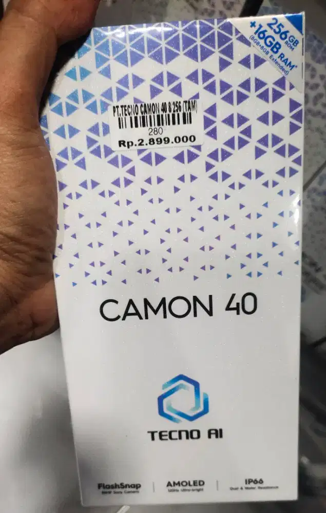 TECNO CAMON 40 8/256GB | ATLANTIS DAHSYAT