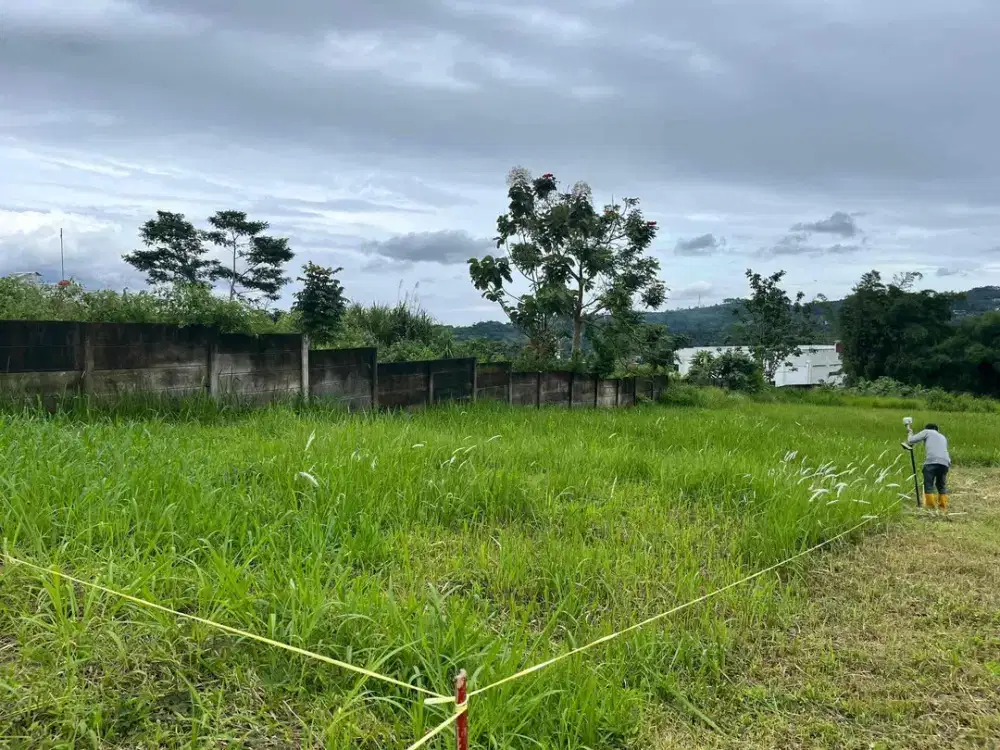 Tanah di Puncak Bogor 2 menit dari jalan raya