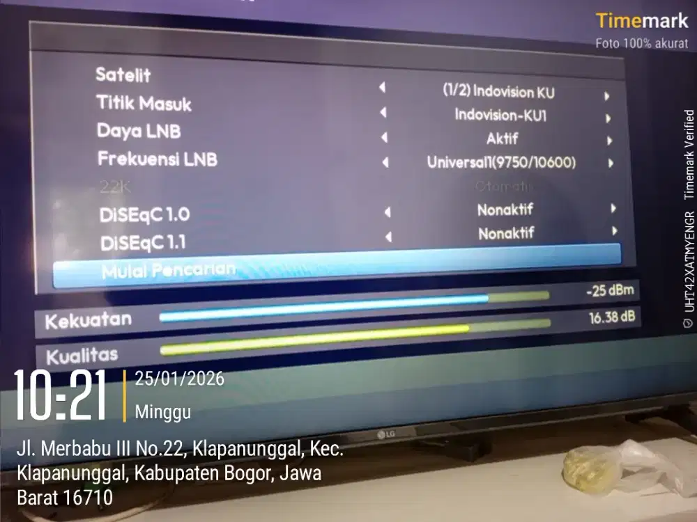 Jasa instalasi/service indovision/k-vision