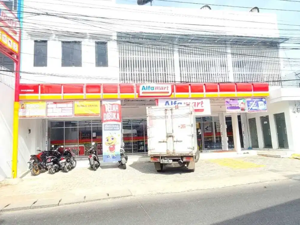 Ruko 2 lantai cocok untuk segala jenis usaha, lokasi strategis Dijalan Utama