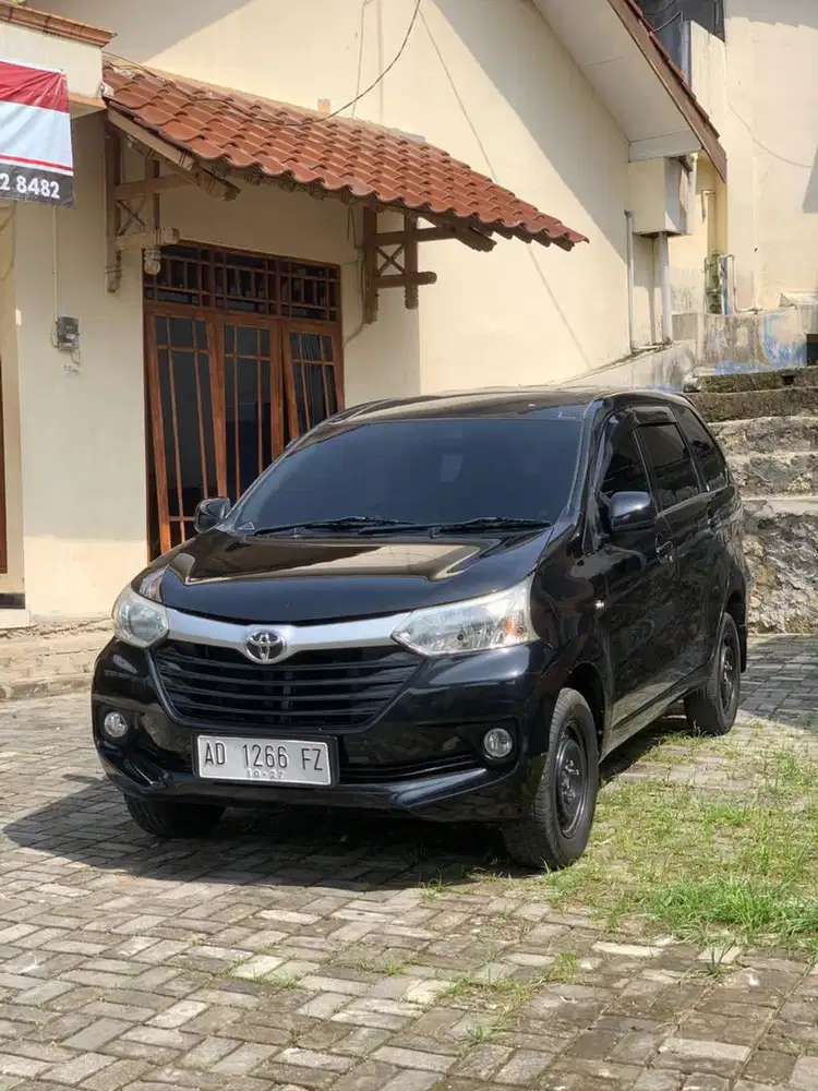 Toyota Avanza E 2017 Odo 88rb hitam G kredit garansi xenia ertiga