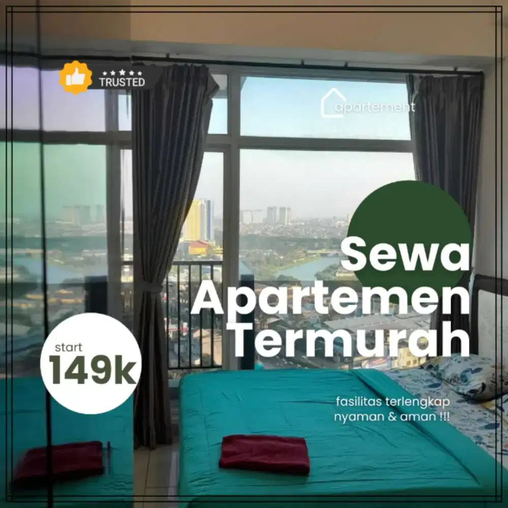 Disewakan Apartemen Harian/Transit Bassura City Jakarta Timur Termurah