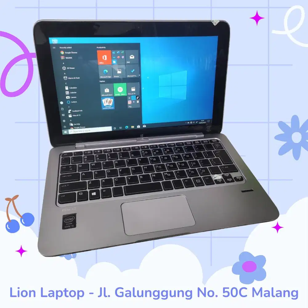 RAM 8GB SSD 256GB Touchscreen HP Elite X2 1011 G1 Tablet [26|01]