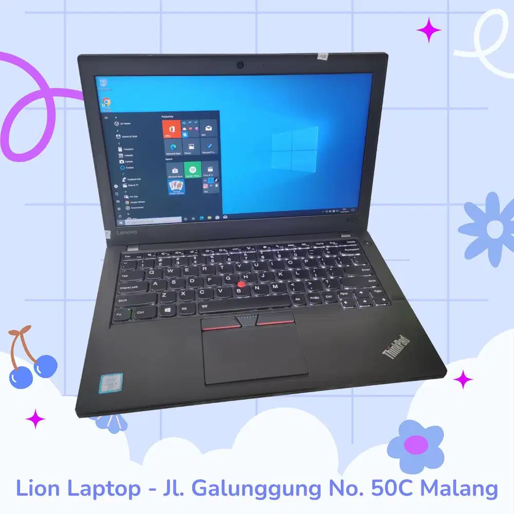 RAM 8GB SSD 256GB Core i7 DDR4 Lenovo Thinkpad X260 [26|01]