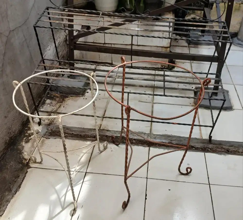 Bundling rak besi tanaman (3 pcs)