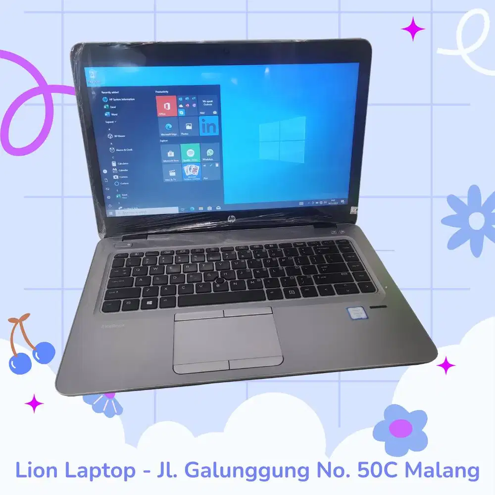 Core i5 RAM 8GB Murah SSD 258GB HP Elitebook 840 G3 [26|01]