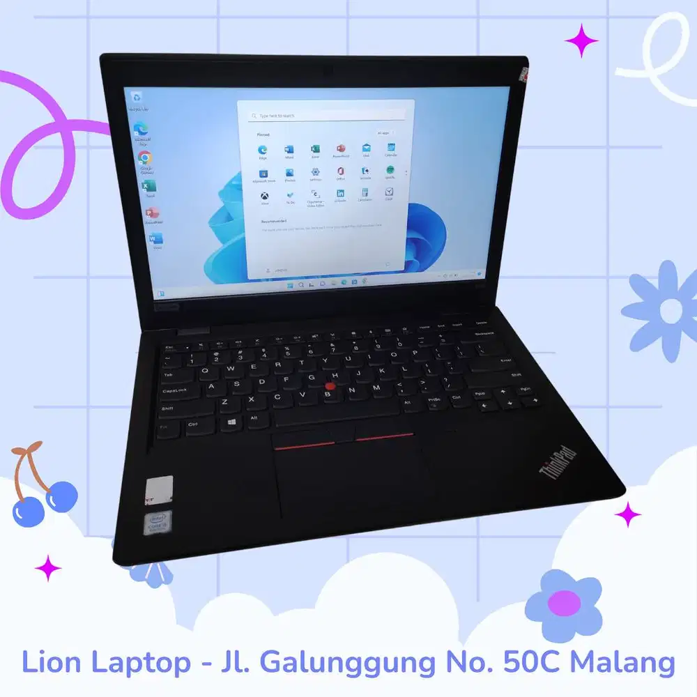 Core i5 Gen 8 RAM 8GB SSD 256GB Lenovo Thinkpad L390 [26|01]