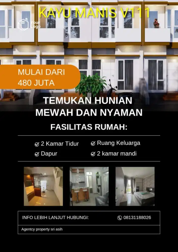 Rumah murah meriah 2 lantai kayu manis 8 jakarta timur