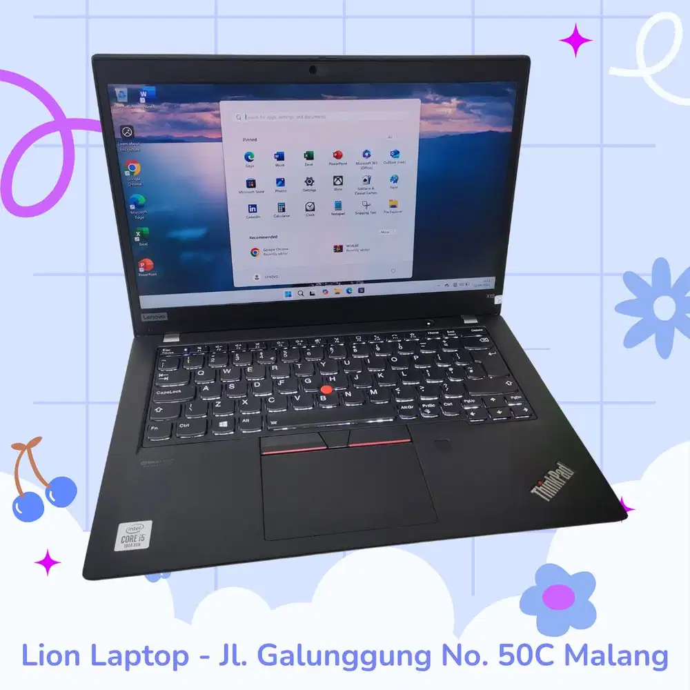 Core i5 Gen 10 slim mulus RAM 8GB SSD 256 Lenovo Thinkpad X13 [26|01]