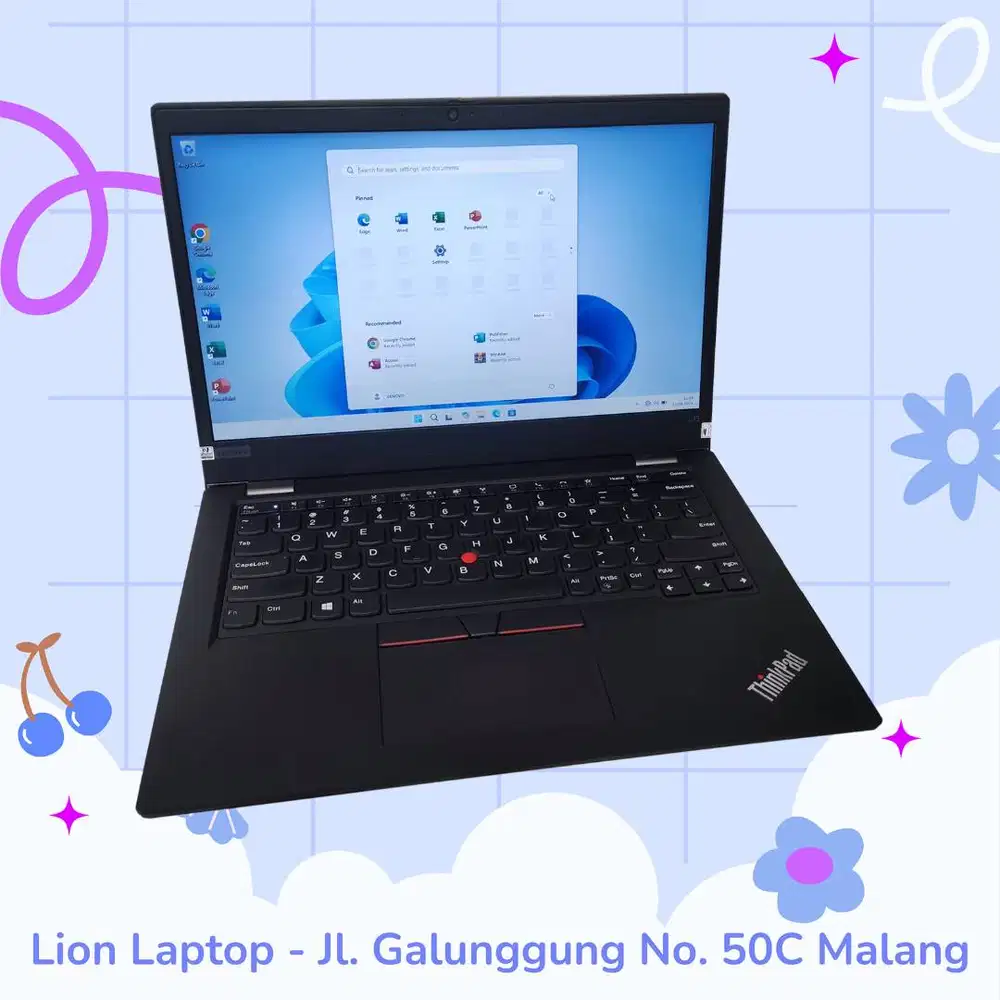 i5 GEN 11 3 JUTAAN RAM 8 SSD 256 Lenovo Thinkpad L13 [26|01]