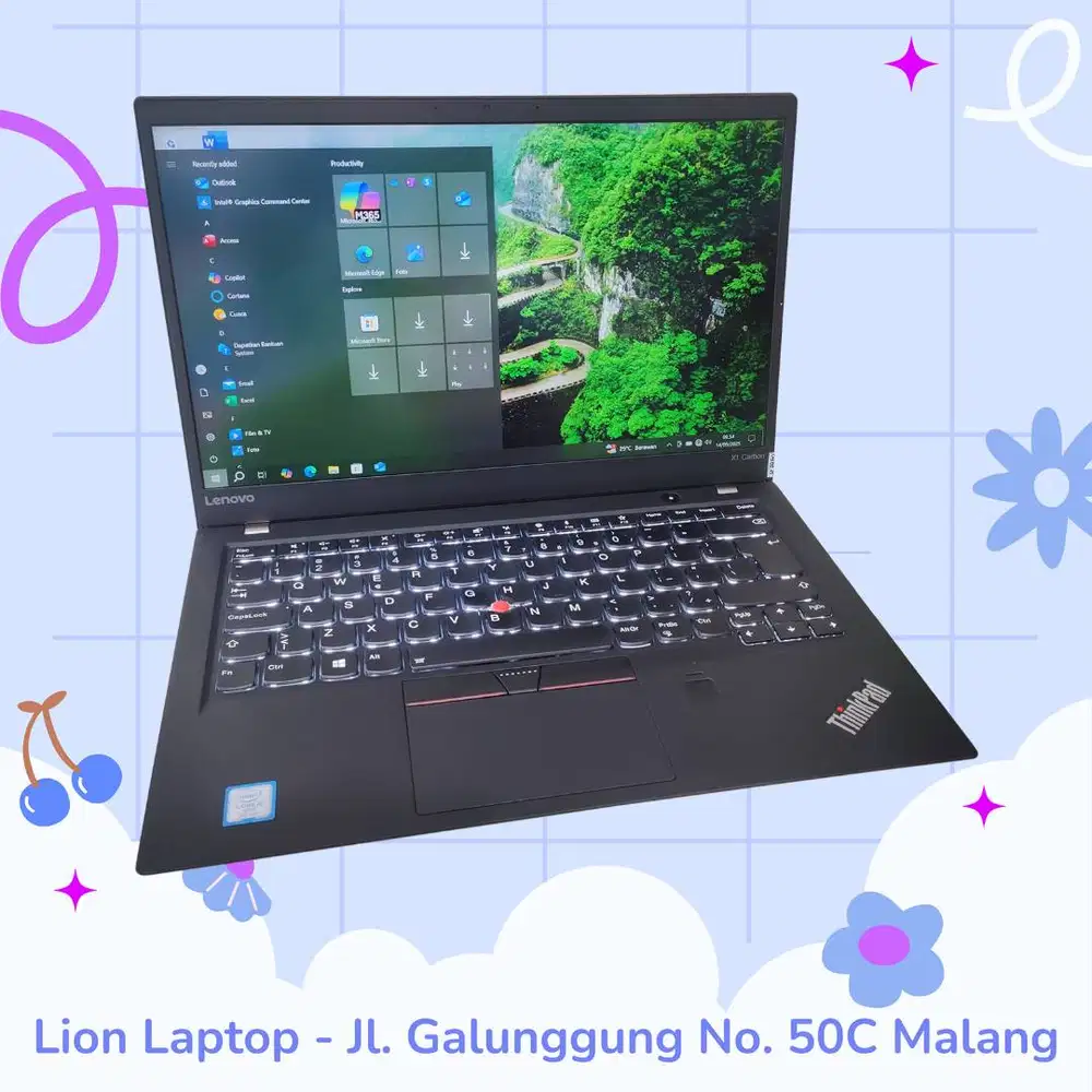 Thinkpad X1 Carbon Slim Core i5 8/256 [26|01]