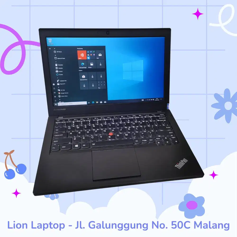Core i7 RAM 8 Murah SSD 256 Lenovo Thinpad X240 [26|01]