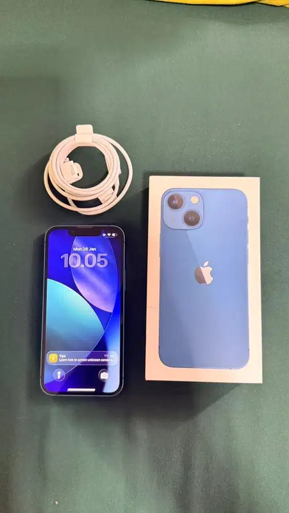 Iphone 13 Mini Blue 128 Gb Terdaftar Bea Cukai