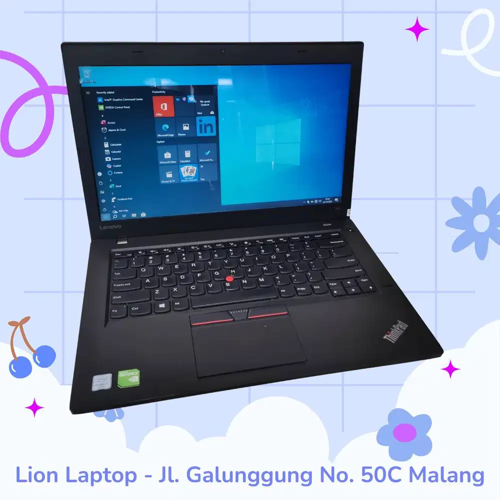 Double VGA Core i7 RAM 8GB Lenovo Thinkpad T460 [26|01]