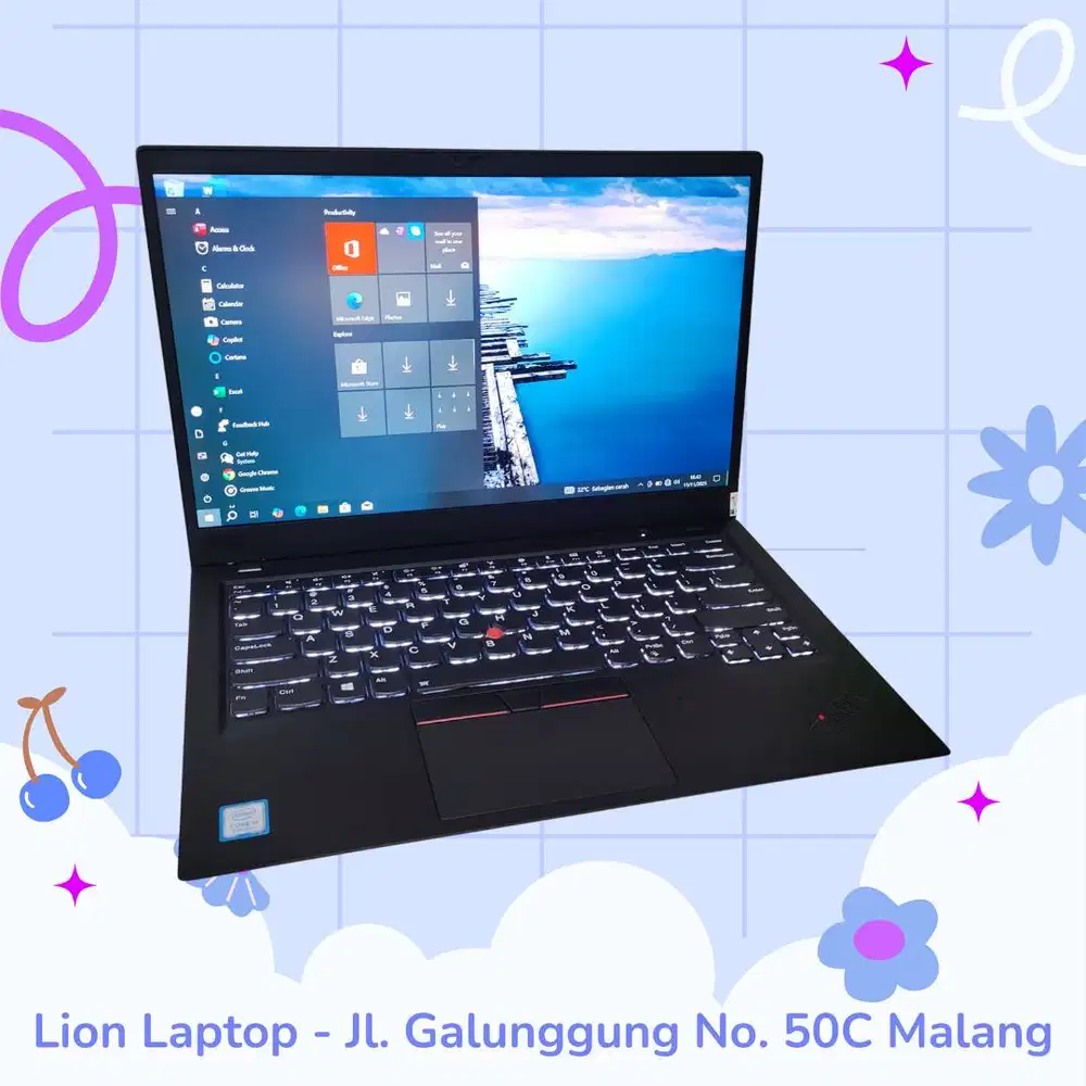 X1 Carbon Slim Ringan i5 gen 8 8/256 [26|01]