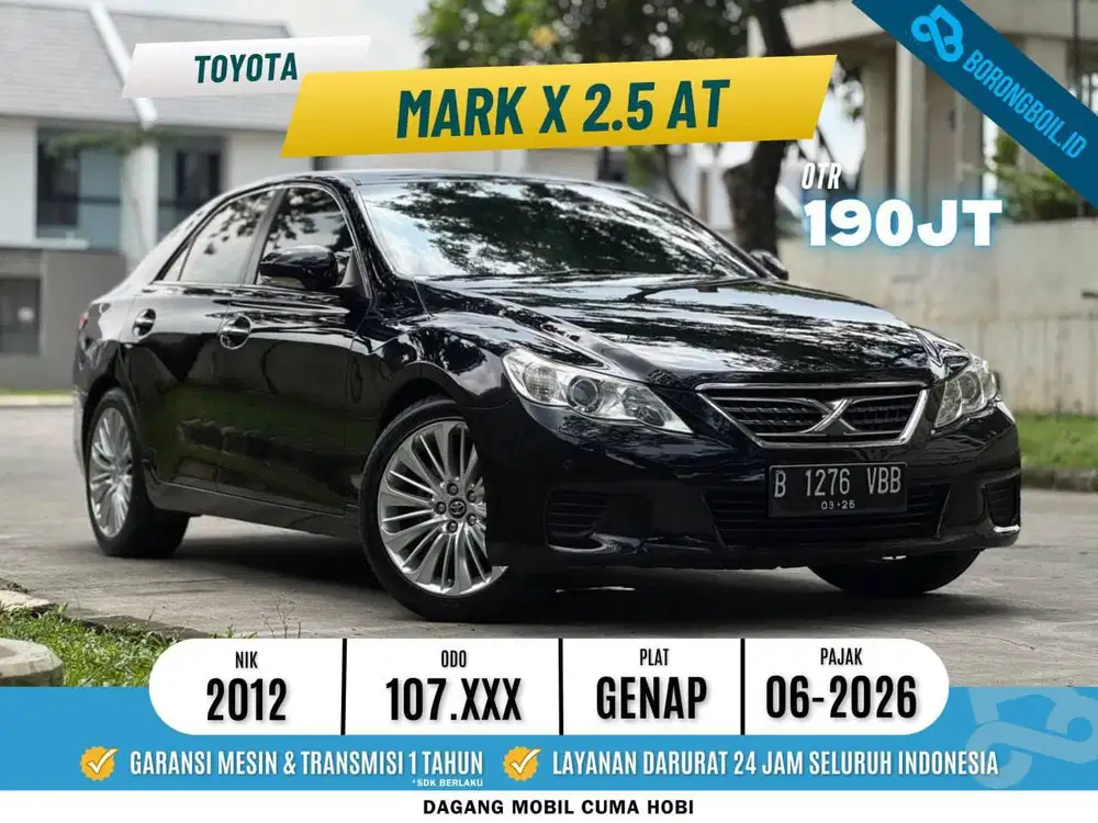 Toyota mark X 2.5 2012 AT