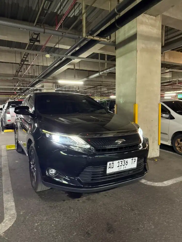 Toyota Harrier 2015 Hitam 2.000 CC
