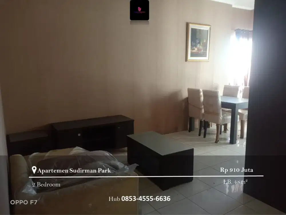 Dijual Apartement Sudirman park 2BR Mid Floor Full Furnished
