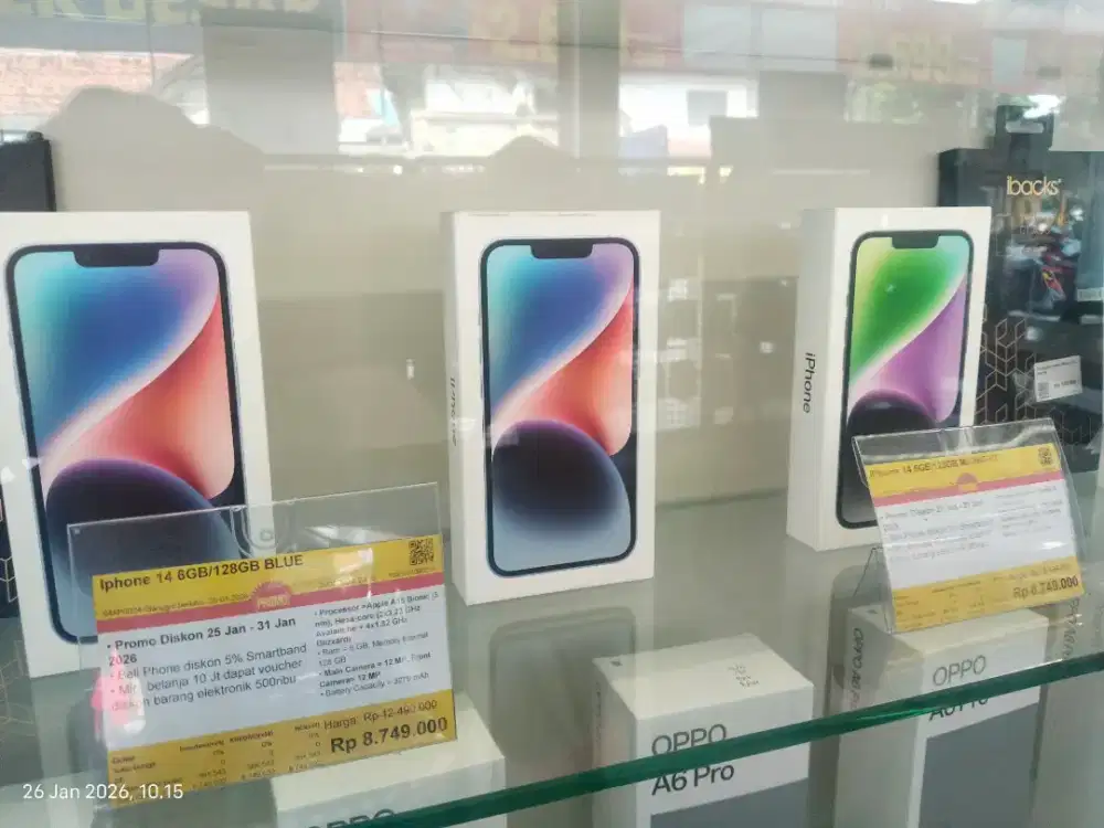 Iphone 14 resmi, Cicilan tanpa DP, syarat Cukup KTP