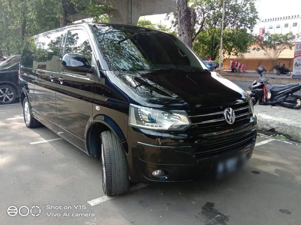 Volkswagen Caravelle LWB 2013 Black Hitam 2014 2012 dijual Cepet Bu