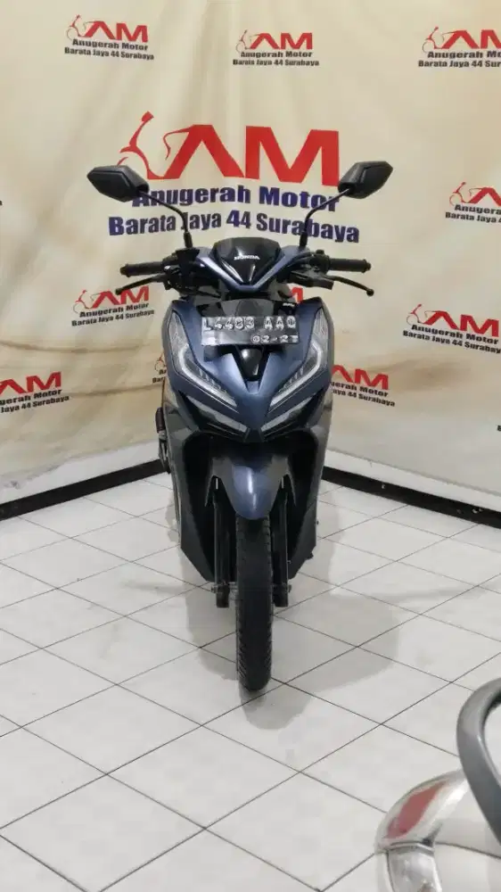 Km 10 Ribu Honda New vario 125 Iss tahun 2022 Biru Doff