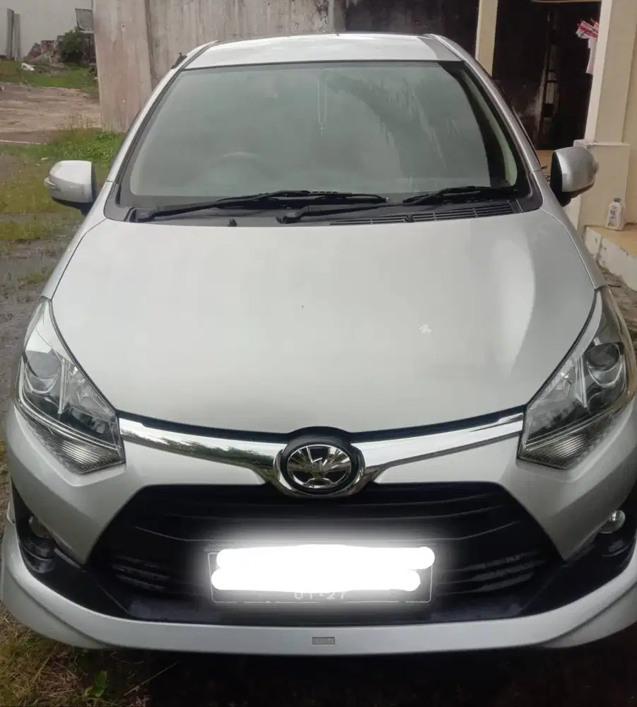 Toyota Agya 1.200 G TRD Manual thn 2019 silver