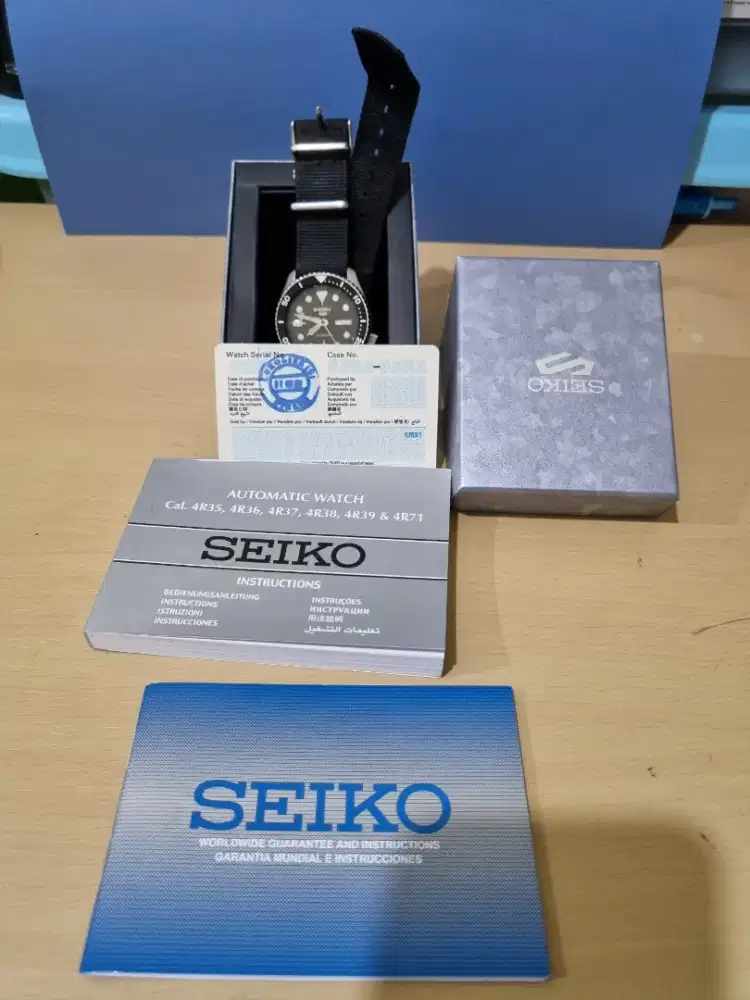 Seiko Automatic second Mulus full box
