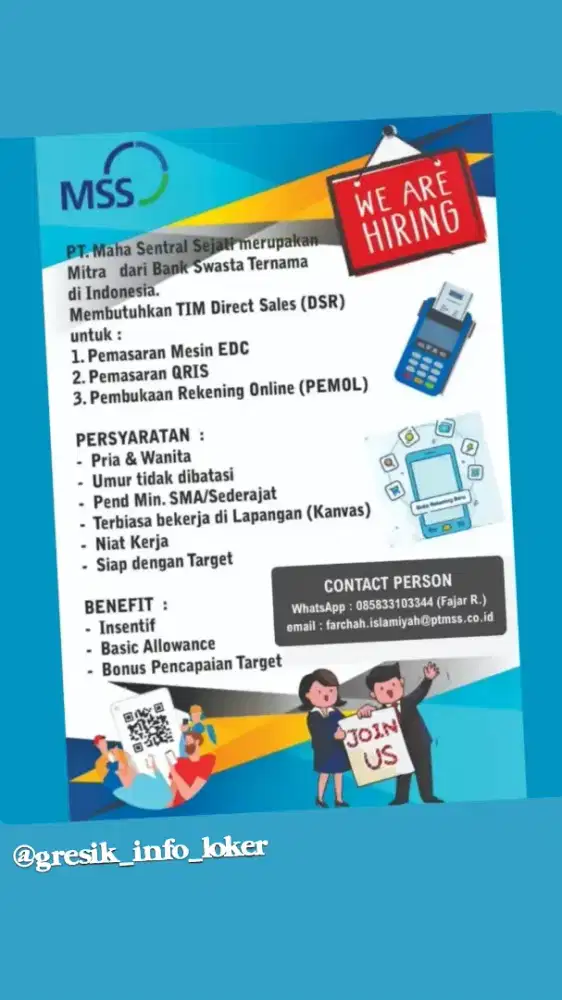 Marketing QRIS & EDC