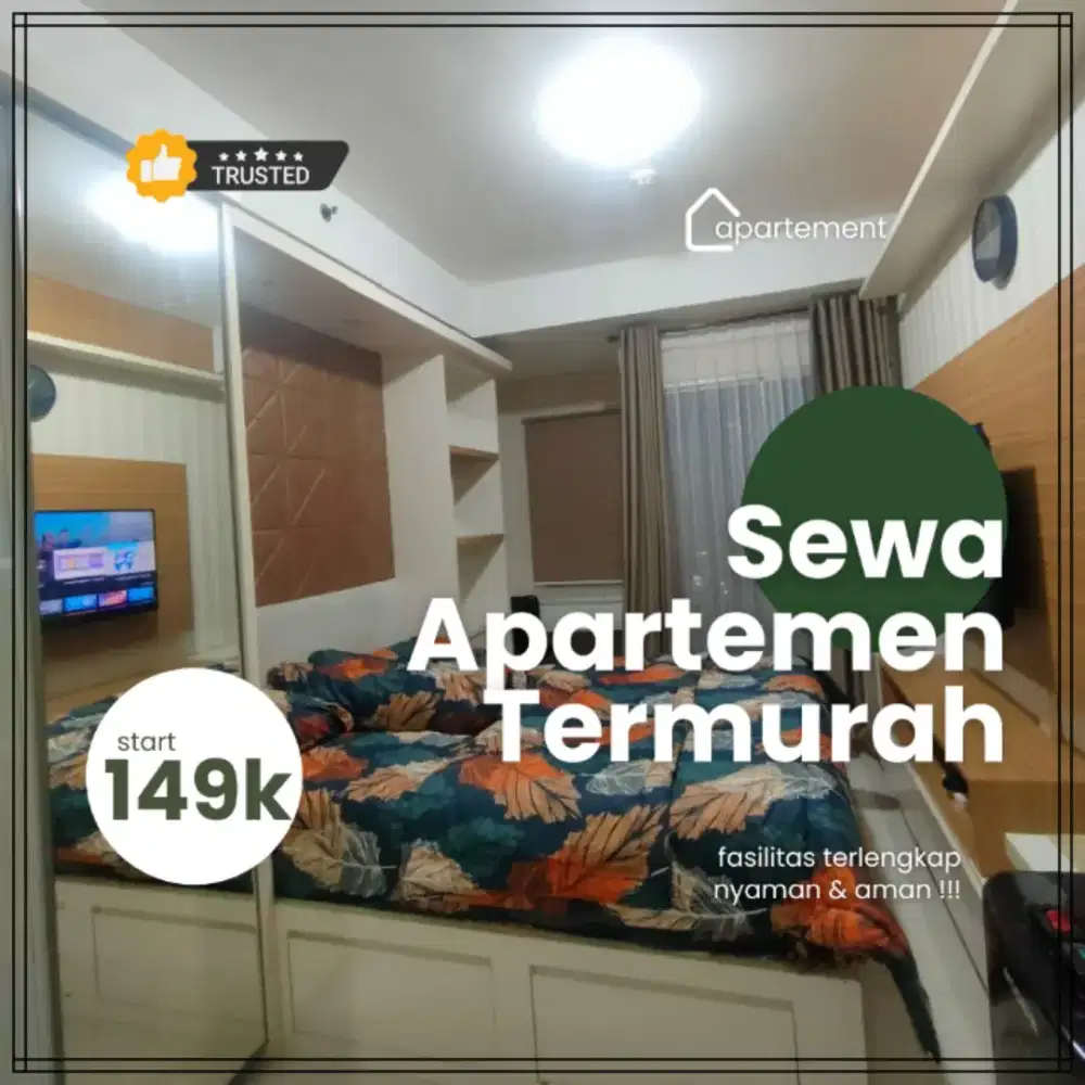 Sewa apartemen Harian/Transit KALIBATA CITY Jakarta Selatan Termurah
