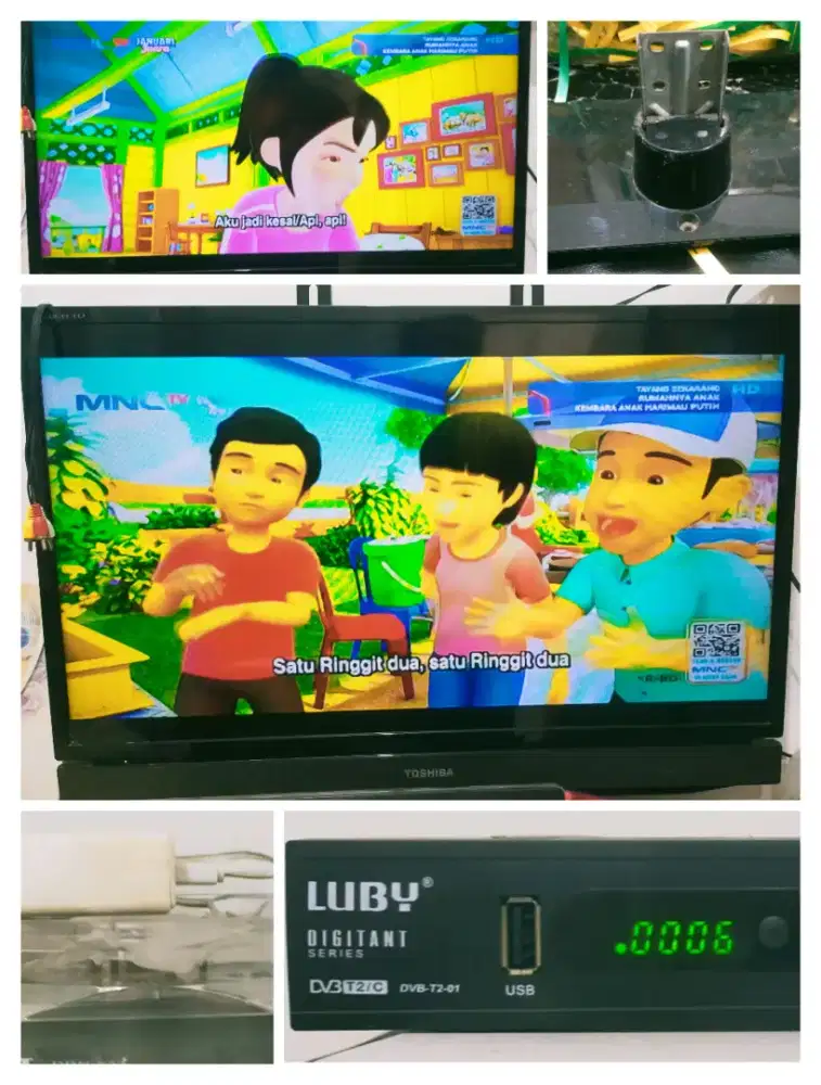 Tv Toshiba uk 29 inch + STTB