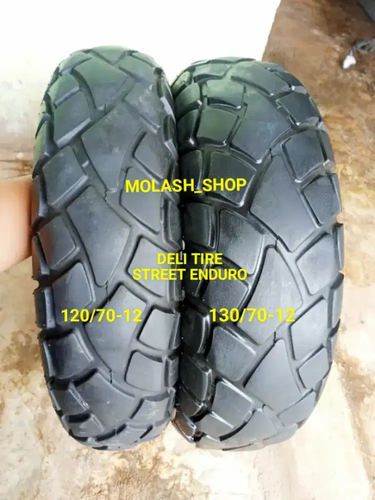 ban kymco piagio ring 12 deli tire 120/70-12 & 130/70-12 tubeless 2nd