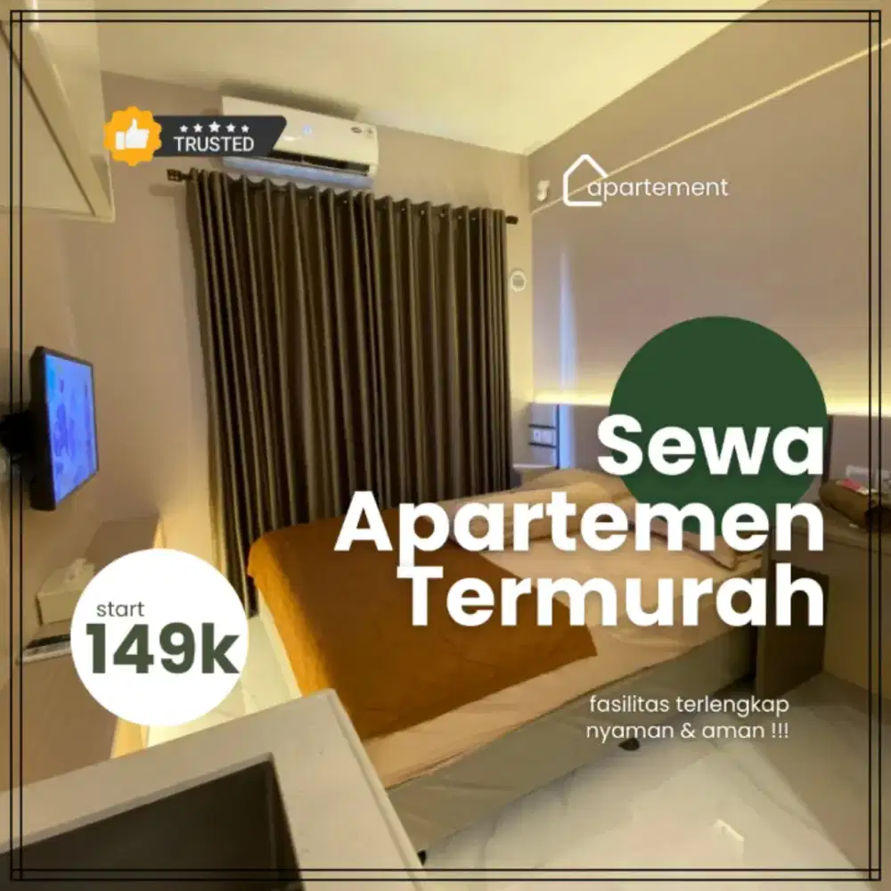 Sewa apartemen Harian/Transit Sentra Timur Pulogebang Jakarta Termurah