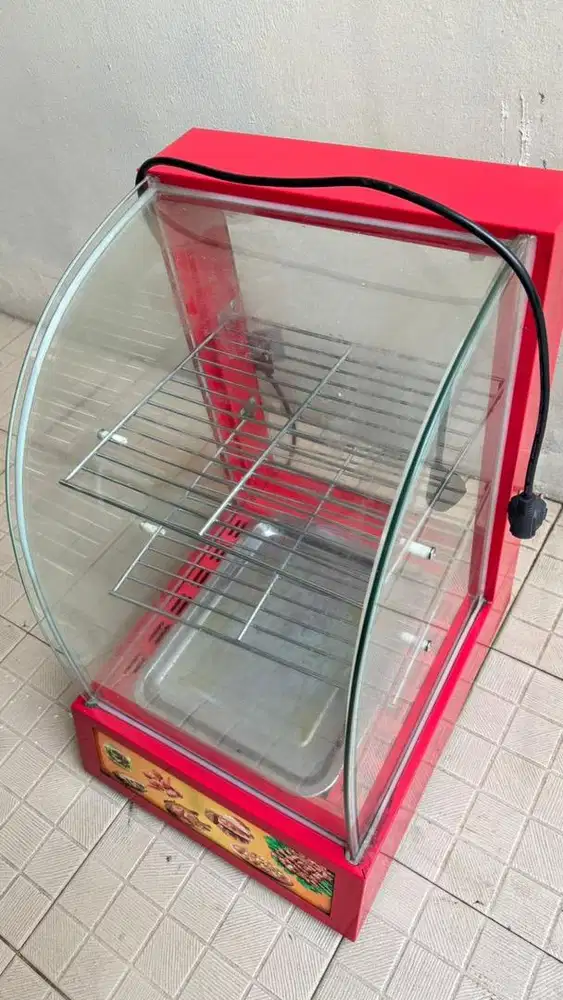 Showcase Warmer - Mesin Penghangat Makananan
