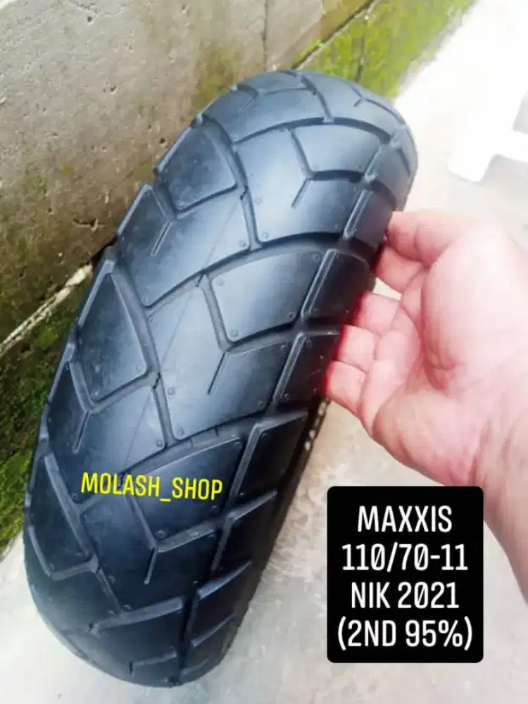 ban piagio lx ring 11 maxxis size 110/70-11 tubeless 2nd copotan