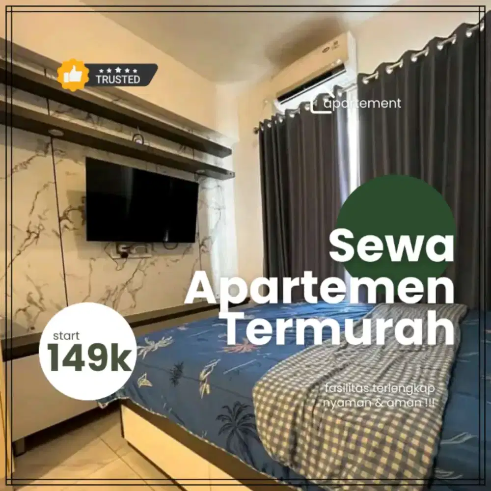 Sewa apartemen Harian/Transit Termurah SPRINGLAKE summarecon SMB