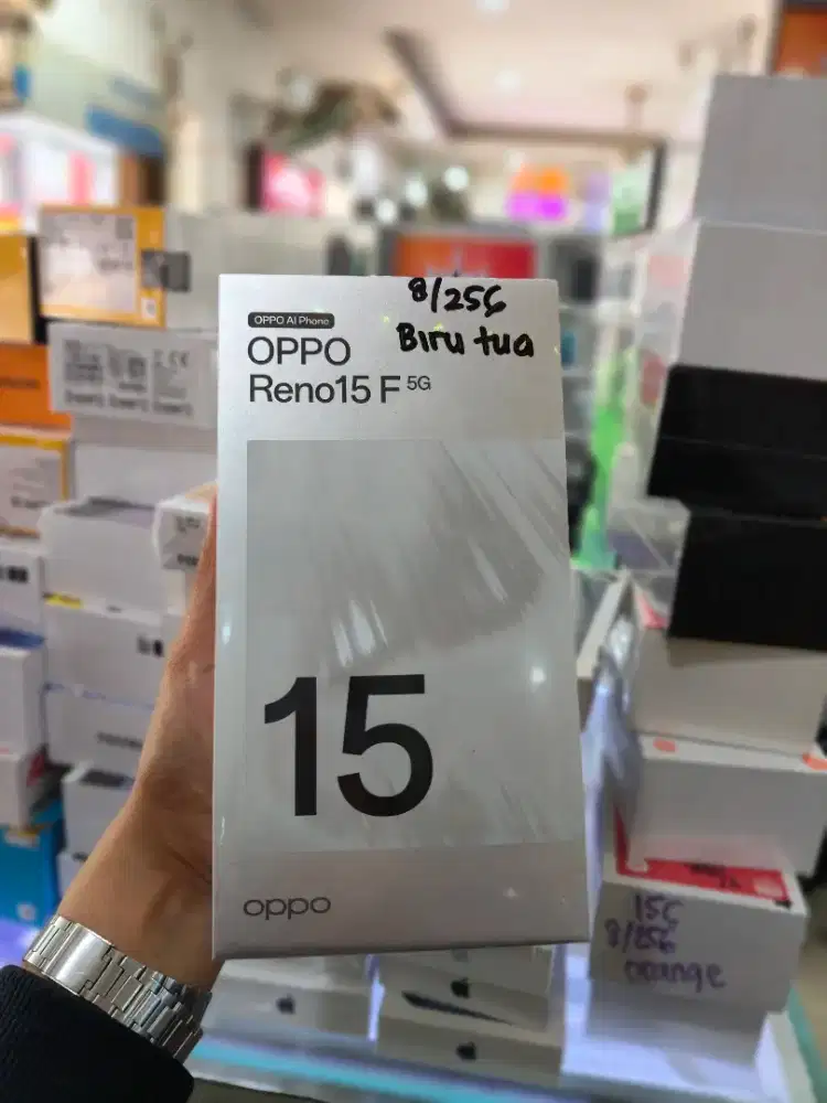 OPPO RENO 15F 5G 8+8/256 GARANSI RESMI OPPO 1TAHUN