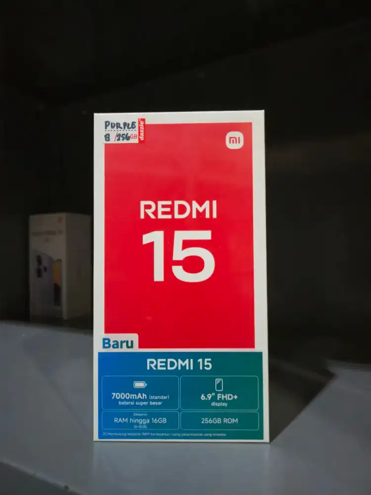 PROMO GEDEN REDMI 15 8/256