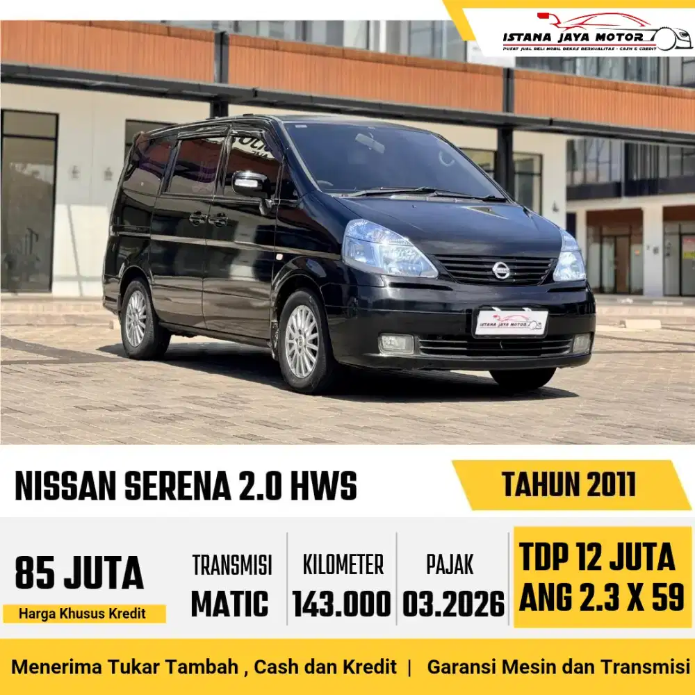 NISSAN SERENA 2.0 HWS 2011