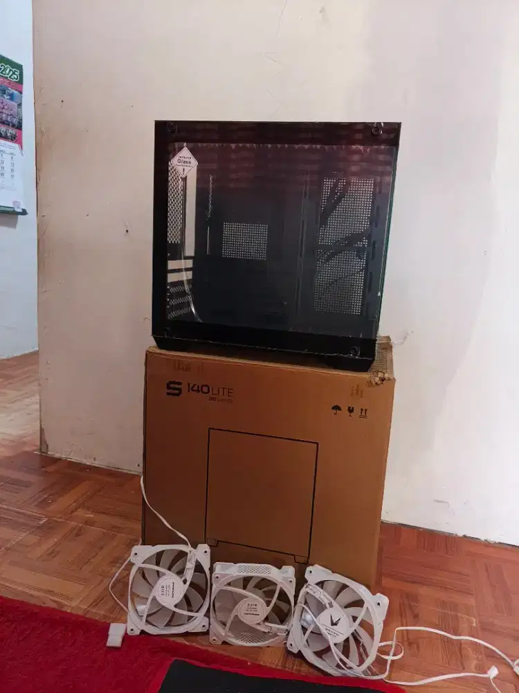 casing baru/gress merk fsp s140 lite bonus fan 3
