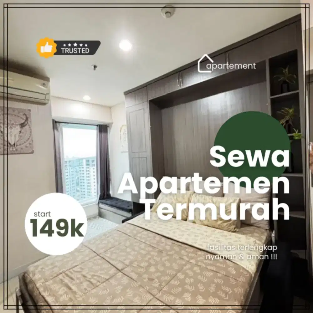 Disewakan Apartemen Harian/Transir GRAND KAMALA LAGOON Bekasi Selatan