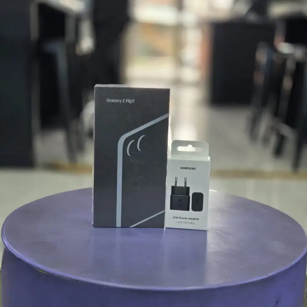 SAMSUNG Z FLIP 7 FREE ADAPTOR ORI BISA DI CICIL BUNGA 0%
