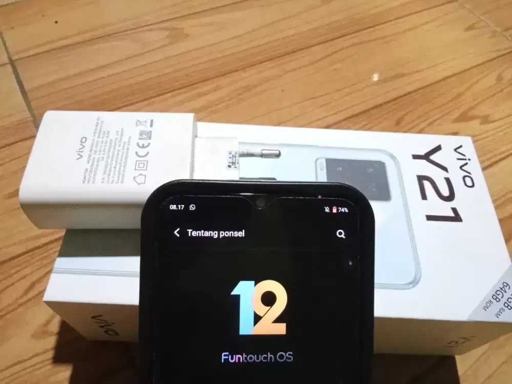 ViVO Y21 biru glossy