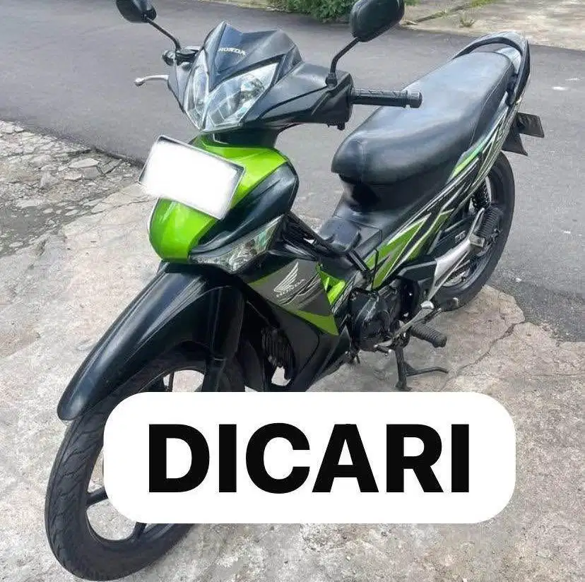 Di Cari Supra X 125 Double Disk DD Tahun 2011 Ke Atas Supra X 2013