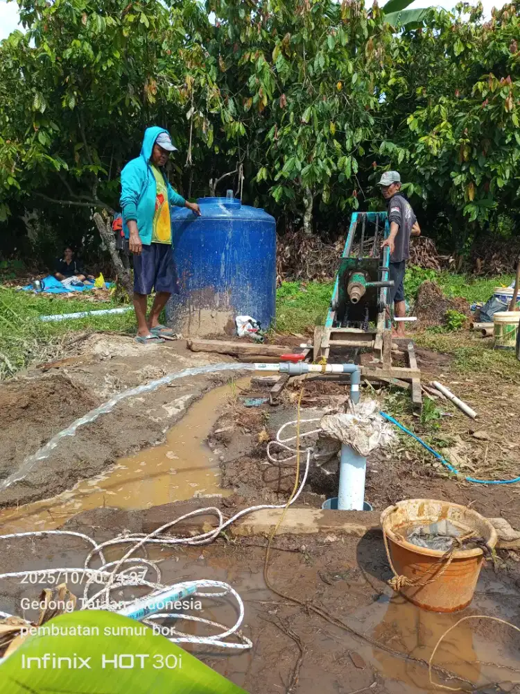 jasa pembuatan sumur bor /servis sumur bor
