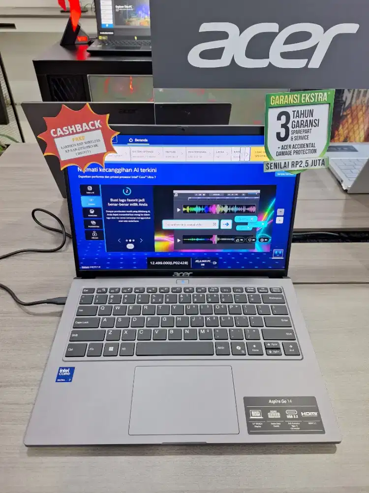 Kredit Laptop Acer Ultra 7 tanpa dp bunga 0% syarat cukup ktp aja