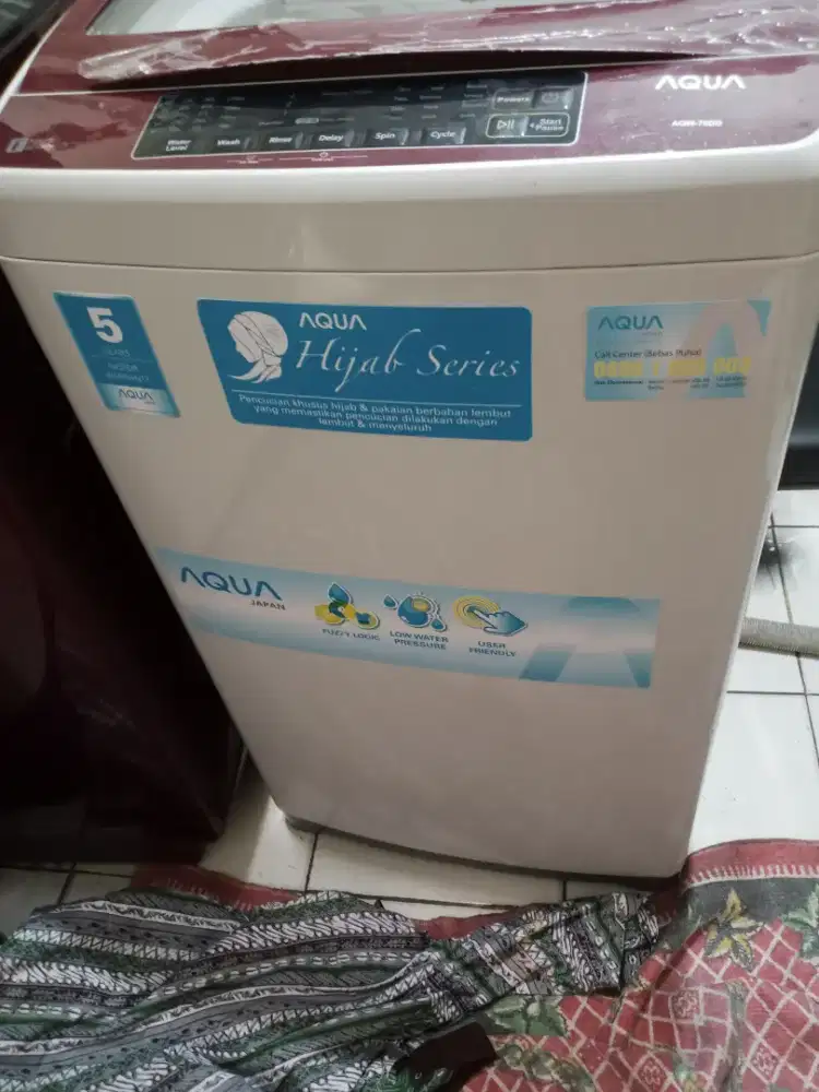 Di jual mesin cuci masih normal bisanego tipis